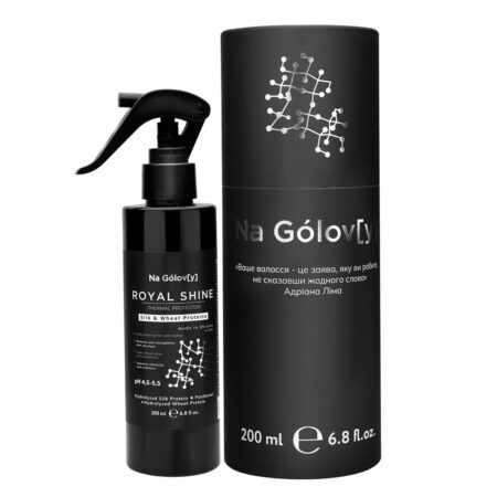 ROYAL SHINE Спрей-термозахист із гідролізованим шовком / 200 мл