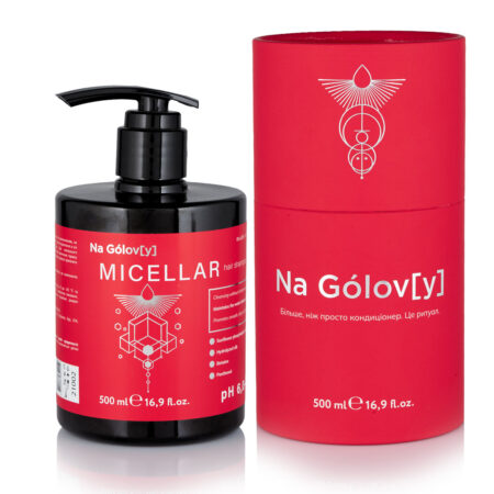 Міцелярний шампунь для волосся / 500 мл