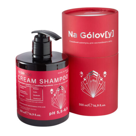 Крем-шампунь для чутливої шкіри голови / 500 мл