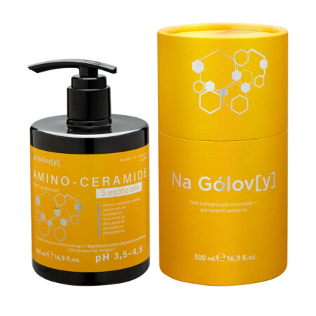 Аміно-церамідний кондиціонер для волосся 5 екзотичних олій / 500 мл